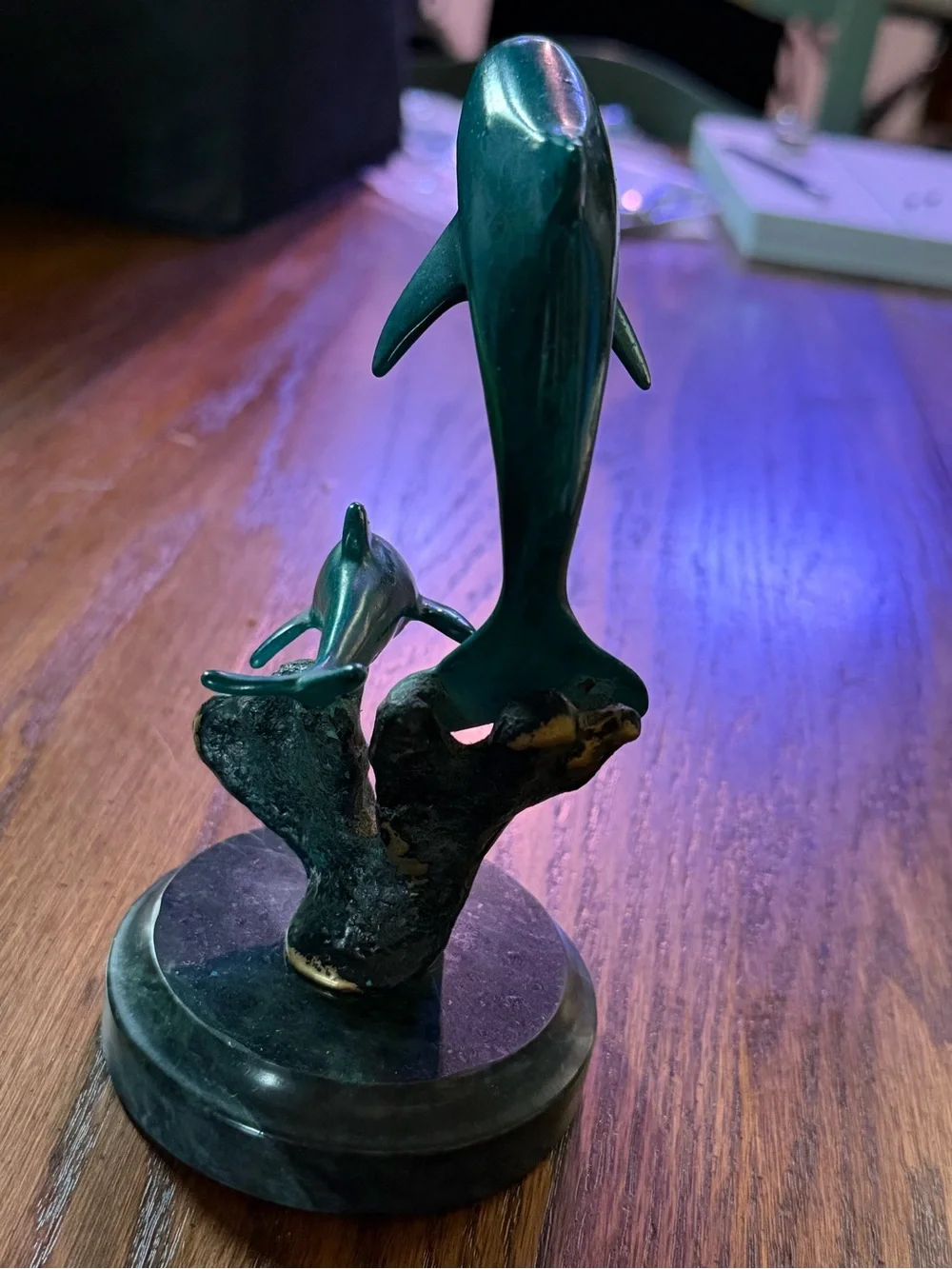San Pacific International DOLPHIN SCULPTURE STATUE 6